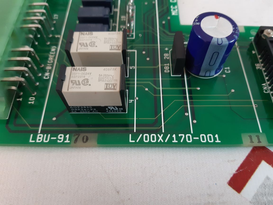 Terasaki Lbu-9170 Mcc Control Module L/00X/170-001
