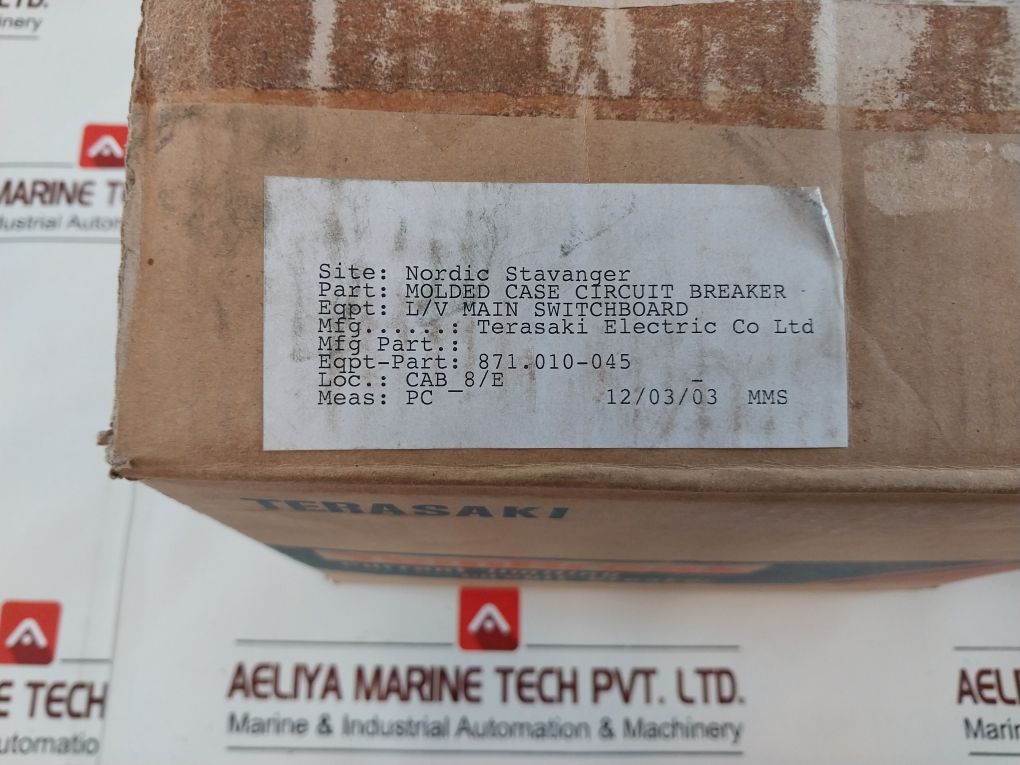 Terasaki Tl-400E 3-pole Circuit Breaker 400A