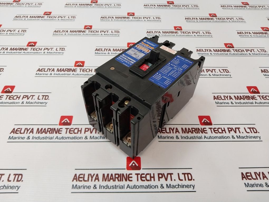 Terasaki Xh100Ns 3 Pole Circuit Breaker Ac690V 50~60Hz 60A