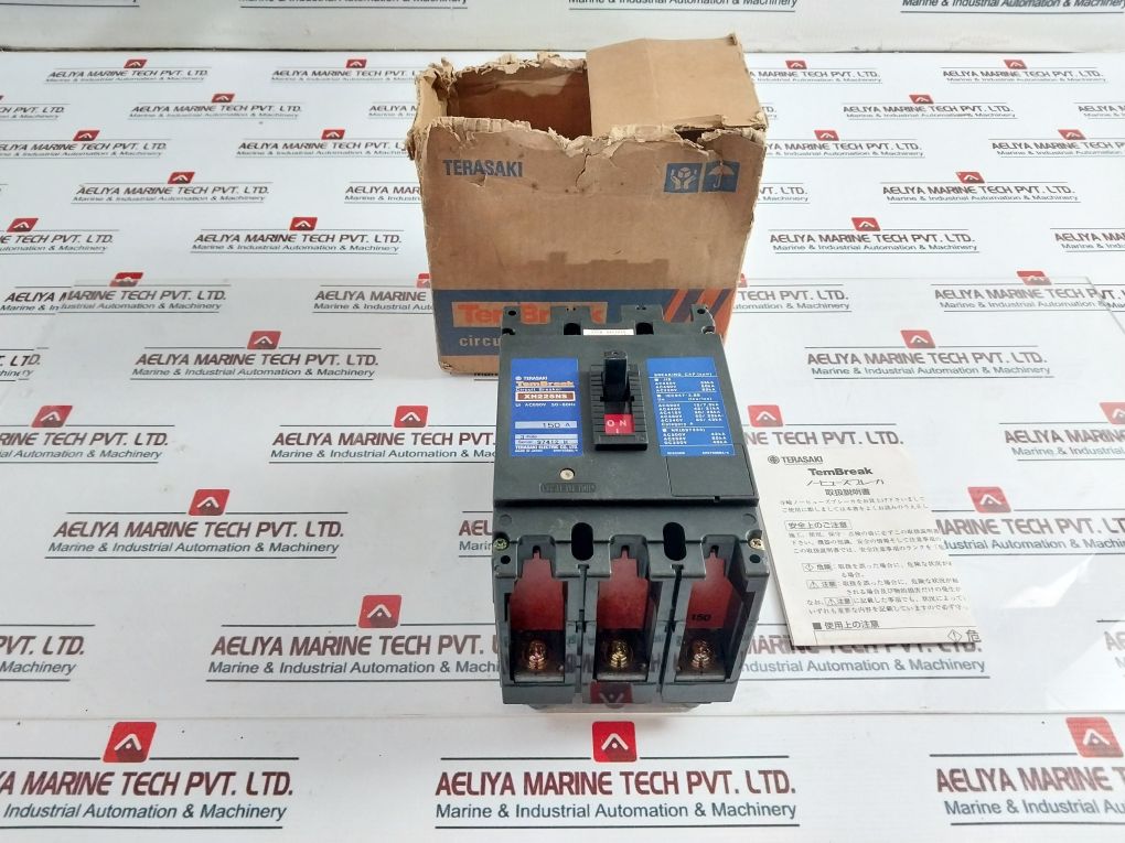 Terasaki Xh225Ns 3 Pole Circuit Breaker 150A Ac690V 50~60Hz