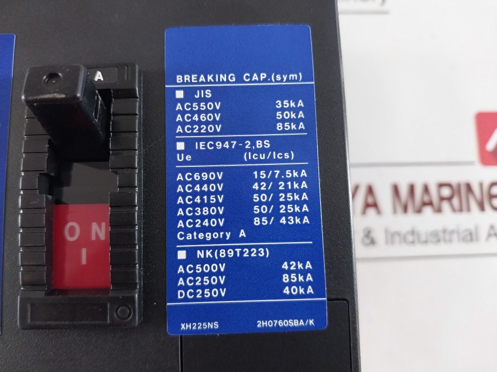 Terasaki Xh225Ns Circuit Breaker 175A
