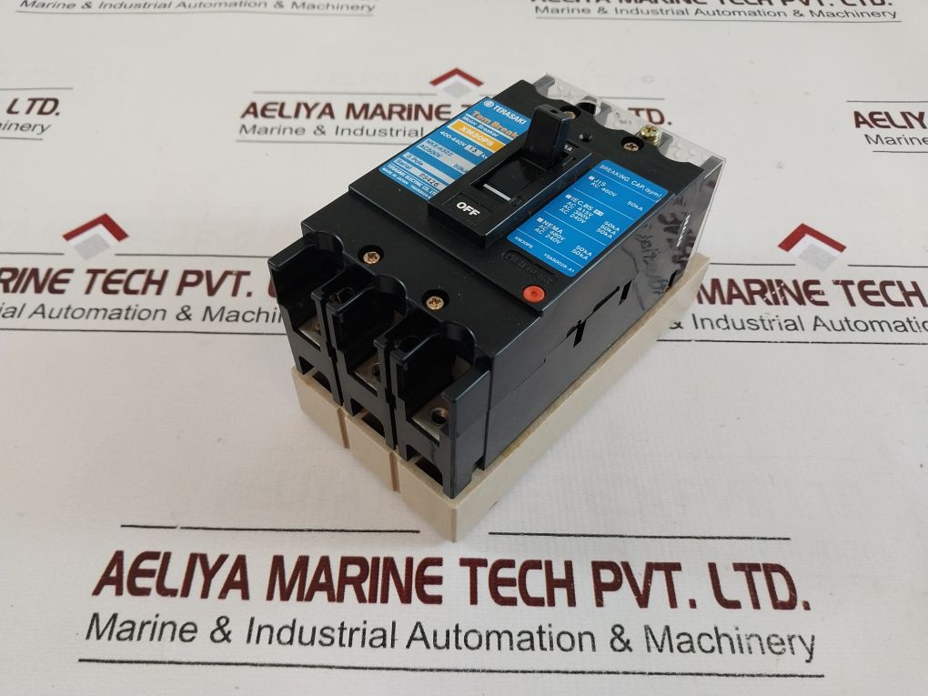 Terasaki Xm30Ps 3-pole Motor Circuit Breaker 1.5Kw,3.6A