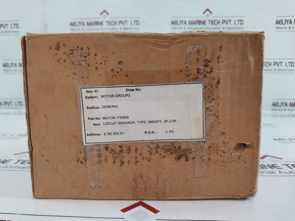 Terasaki Xm30Ps 3-pole Motor Circuit Breaker 1.5Kw,3.6A