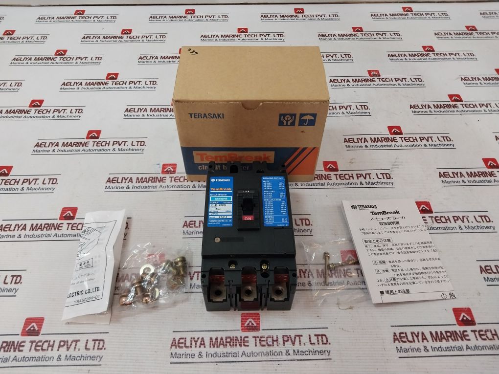 Terasaki Xs100Ns Circuit Breaker 3 Pole 15A Ac600V Dc250V