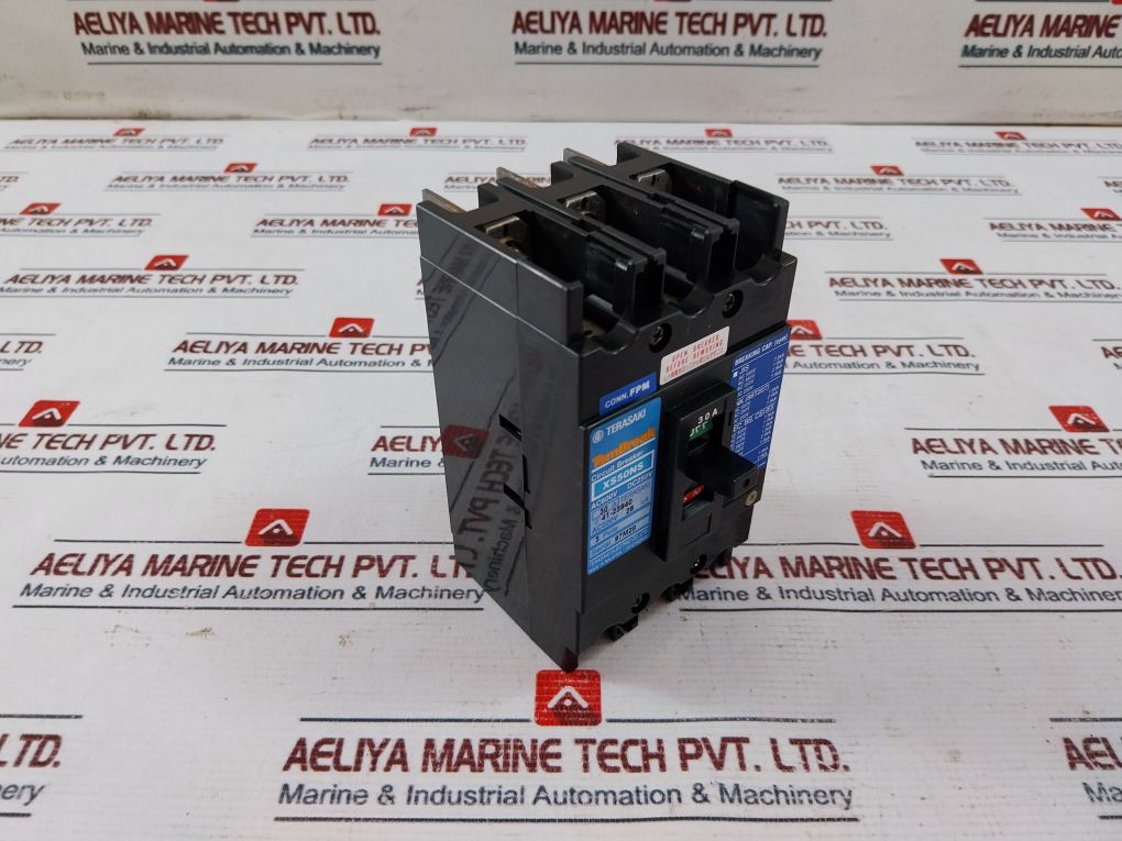 Terasaki Xs50Ns Circuit Breaker 3 Pole 15A Ac600V Dc250V