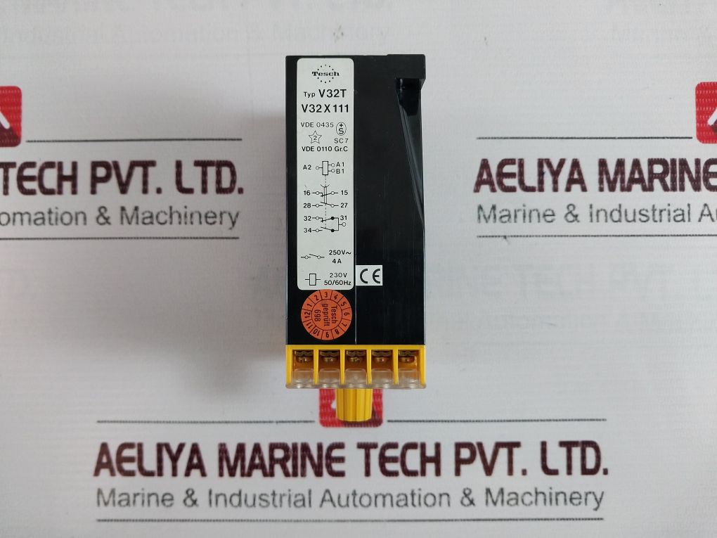 Tesch V32T V32X111 Time Relay 250V Ac