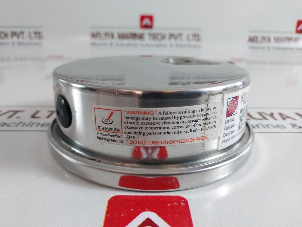 Tess En 837-1 Pressure Gauge 0 To 25 Bar 0 To 350 Psi