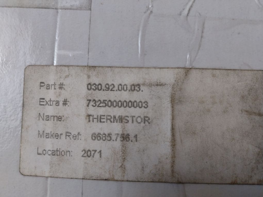 Thermalogic 1122G0704Al Temperature Sensor Thermistor 030.92.00.03
