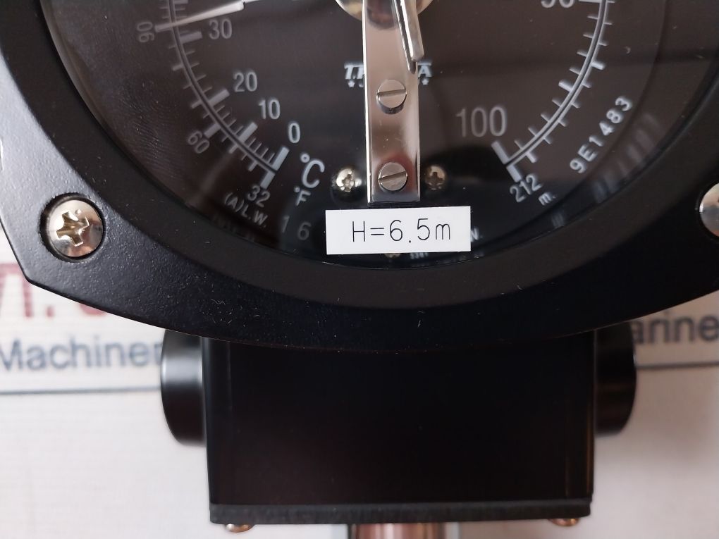 Thyoda 9E1483 Water Ballast Pump Turbine Thermometer 7221