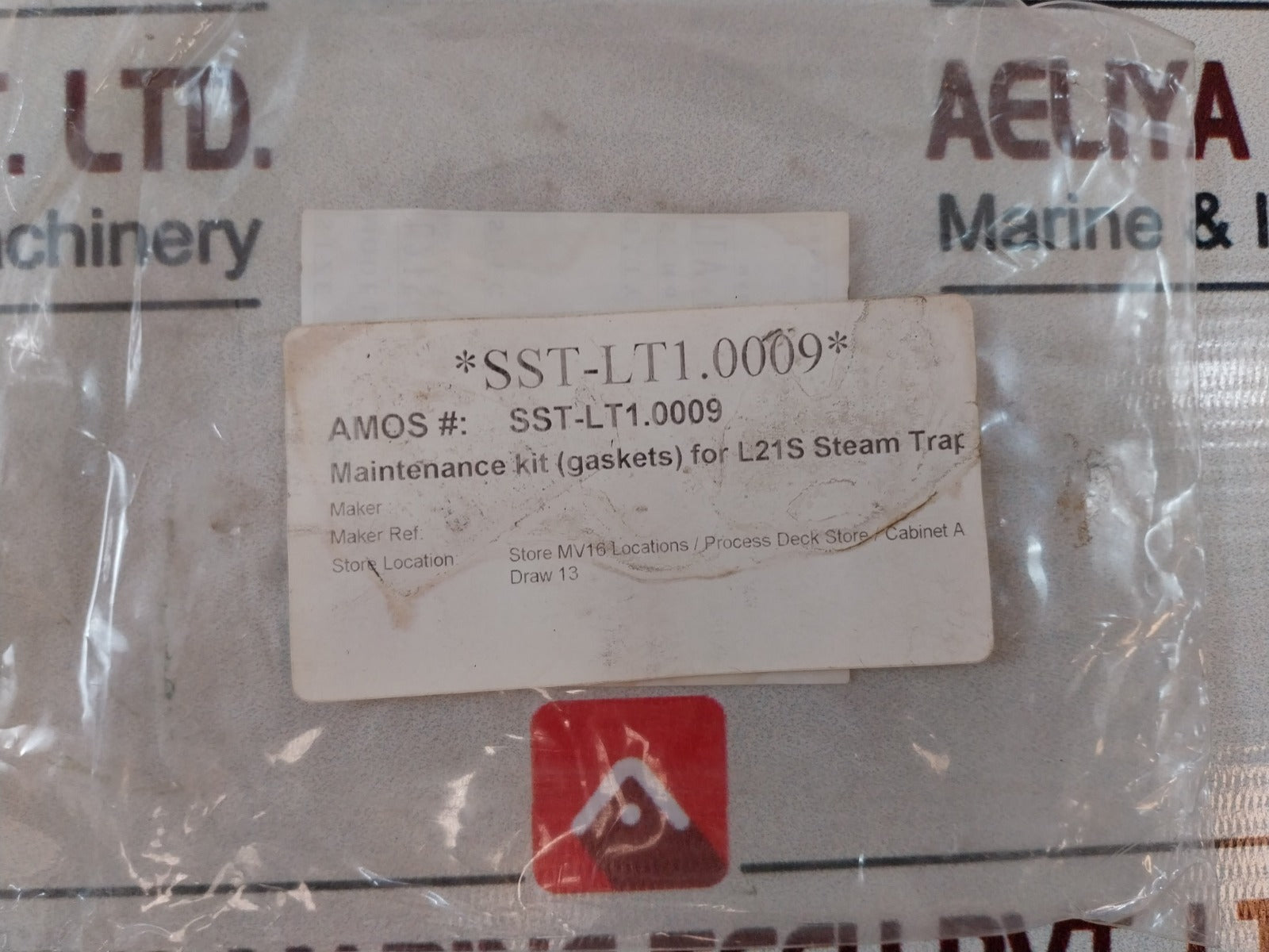 Tlv L21S Cover Gasket Maintenance Kit