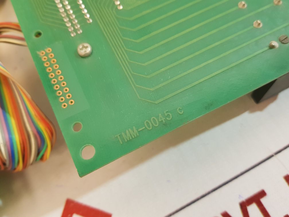 Tmm-0043 B Pcb Relay Card Set Tmm-0045 C