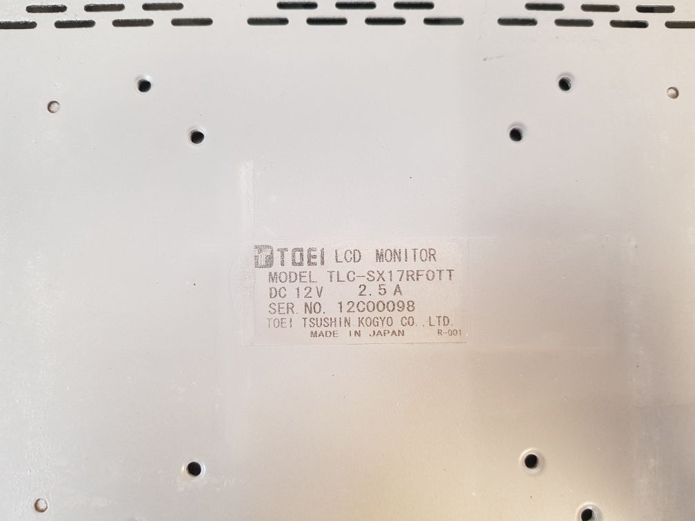 Toei Tsushin Kogyo Tlc-sx17Rfott Lcd Monitor