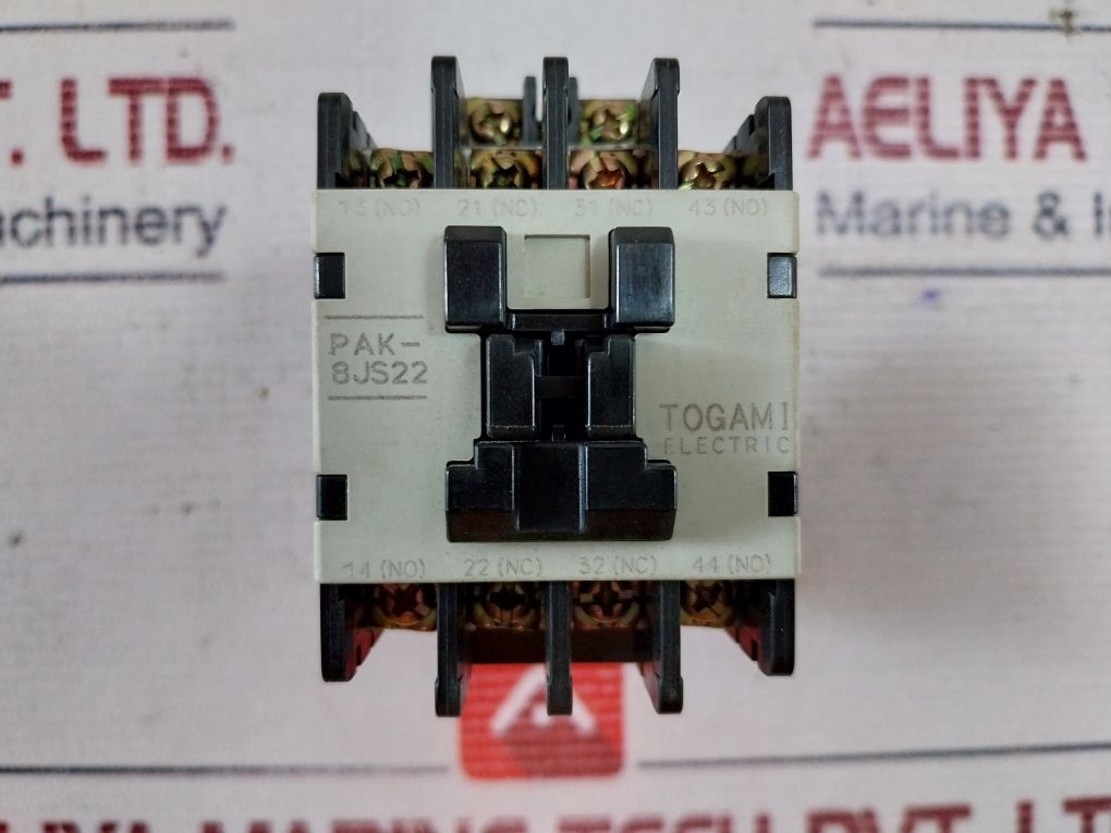 Togami Electric Pak-8Js22 Contactor Relay 100V 50Hz