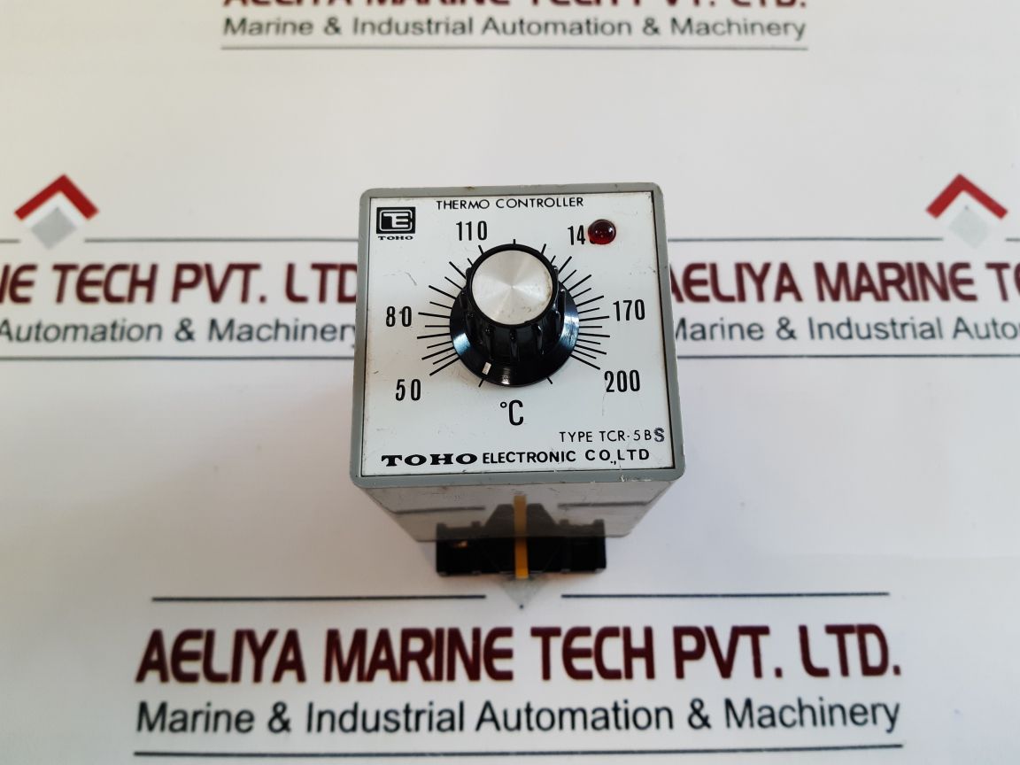 Toho Electronic Tcr-5Bs Thermo Controller 50 To 200°C Free Shipping