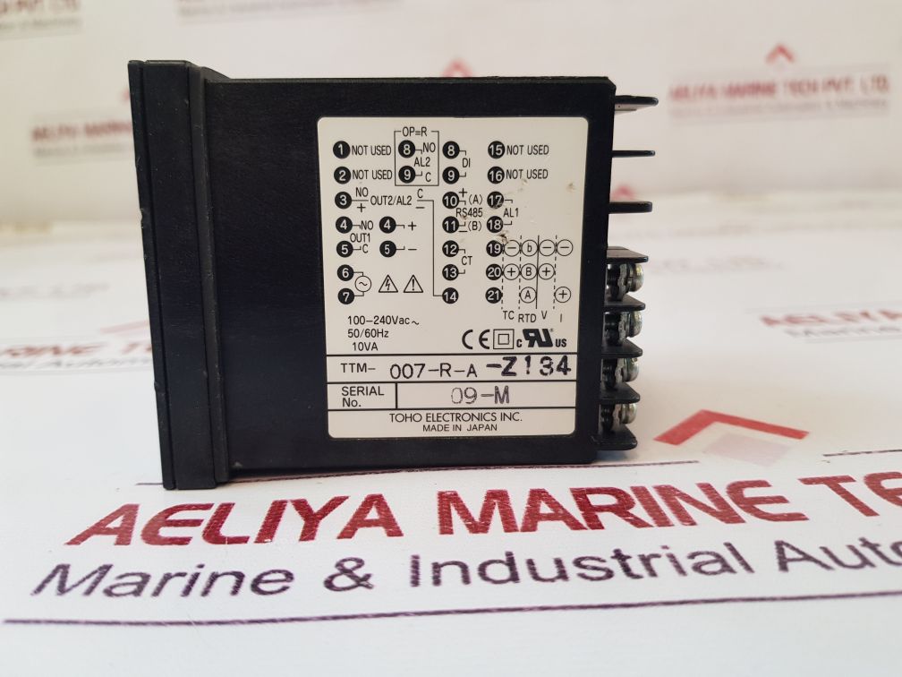 Toho Ttm-007-r-a-z134 Temperature Controller