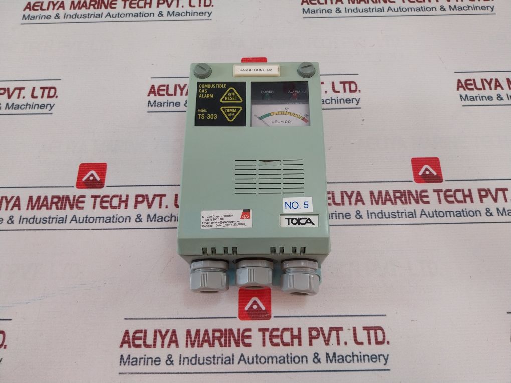 Toka Seiki Ts-303 Combustible Gas Alarm Dc24V