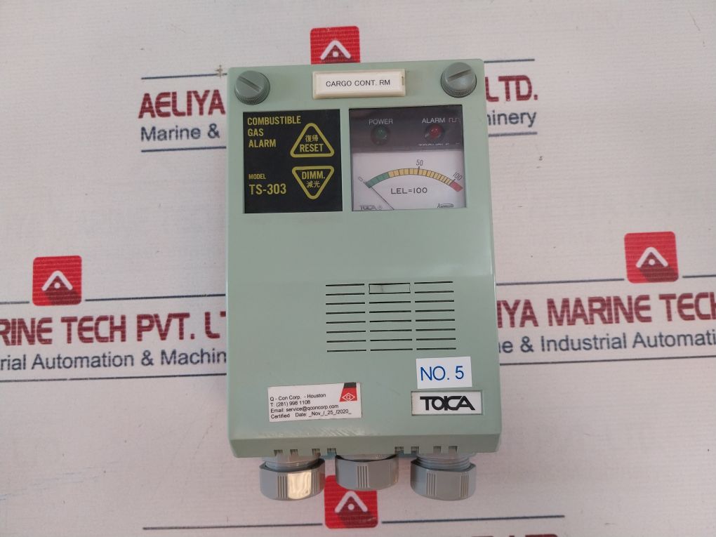 Toka Seiki Ts-303 Combustible Gas Alarm Dc24V