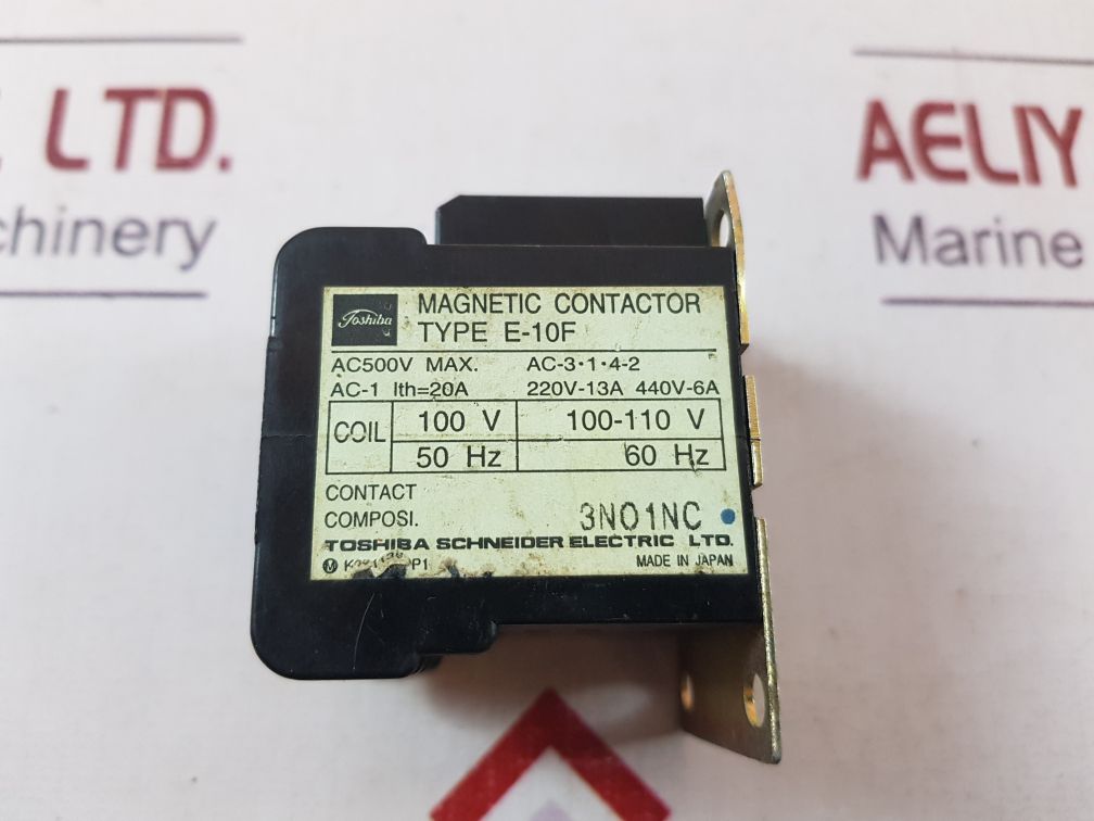 Toshiba E-10F Magnetic Contactor