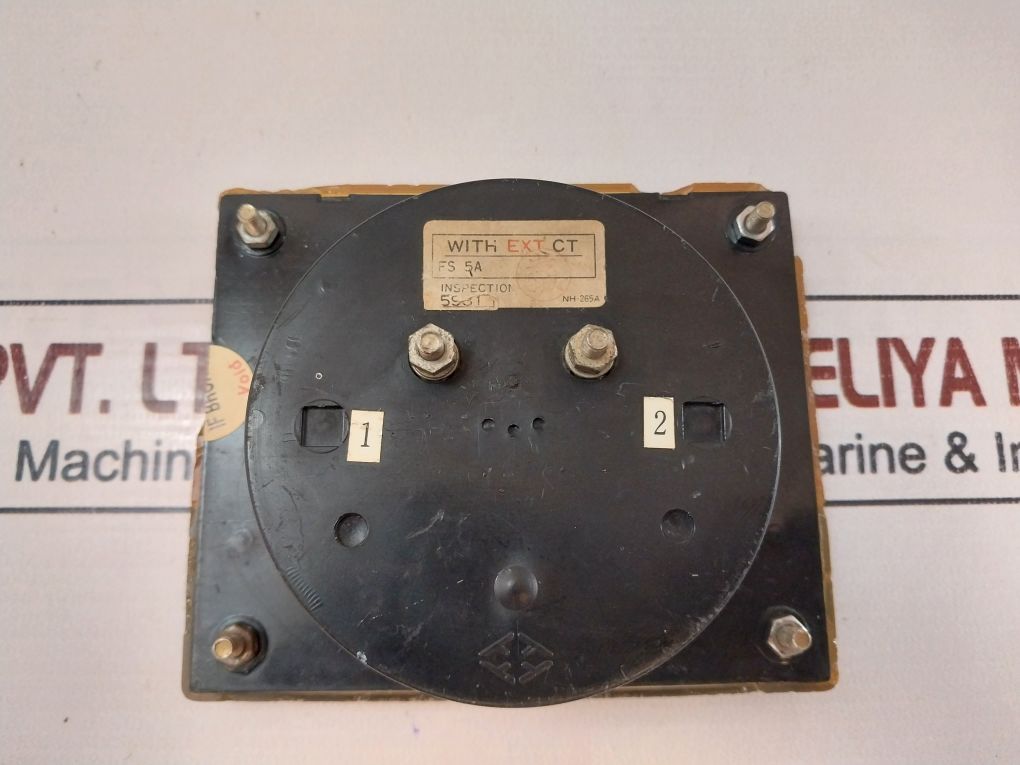 Toyo Keiki Acf-12N 0-1800 A Ammeter Class 1.5