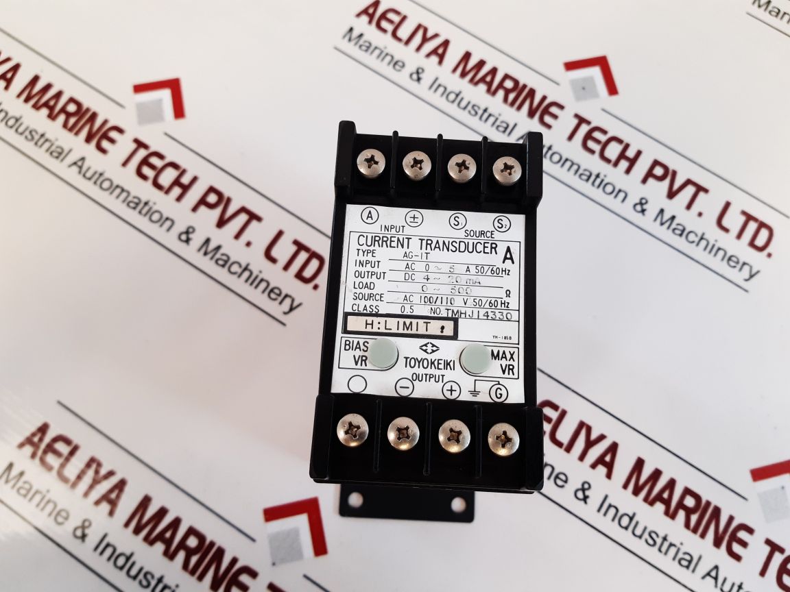 Toyo Keiki Ag-1T Current Transducer 0-500Ohm