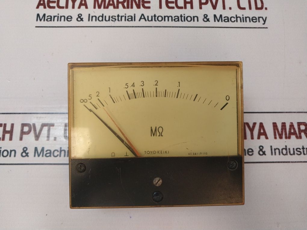 Toyo Keiki Dcf-12N Panel Meter Ba119110