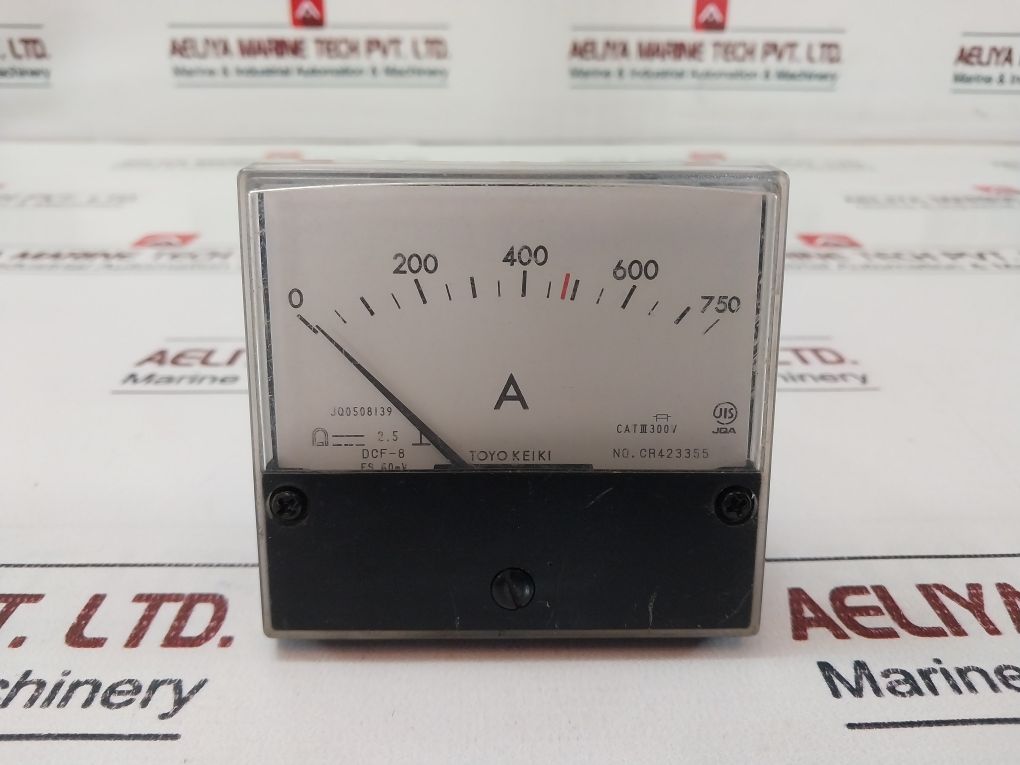 Toyo Keiki Dcf-8 Voltmeter