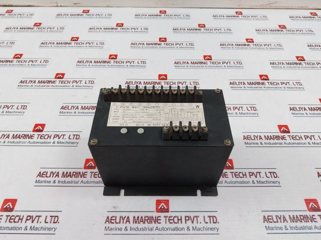 Toyo Keiki Eg-3At 3 Phase Watt Transducer 110V Ac