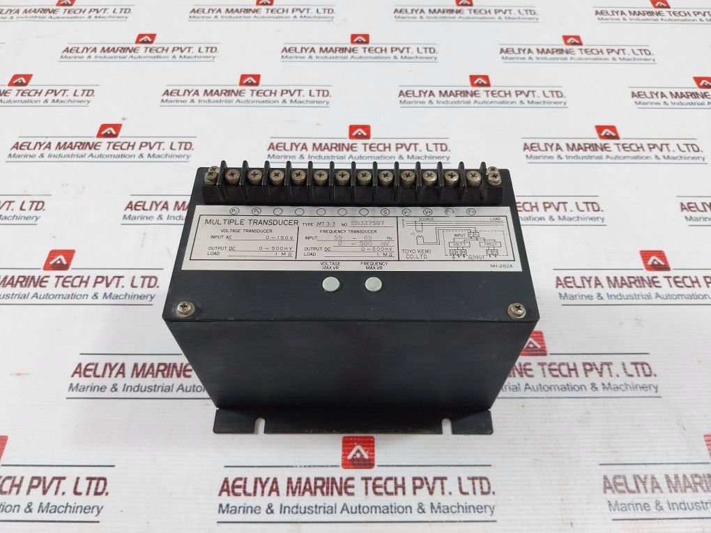Toyo Keiki Mt-3-3 Multiple Transducer 0-150 Vac 55~65Hz