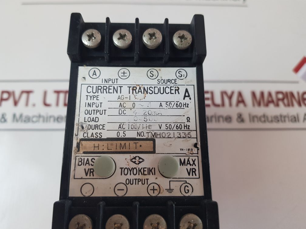 Toyokeiki Ag-1 Current Transducer