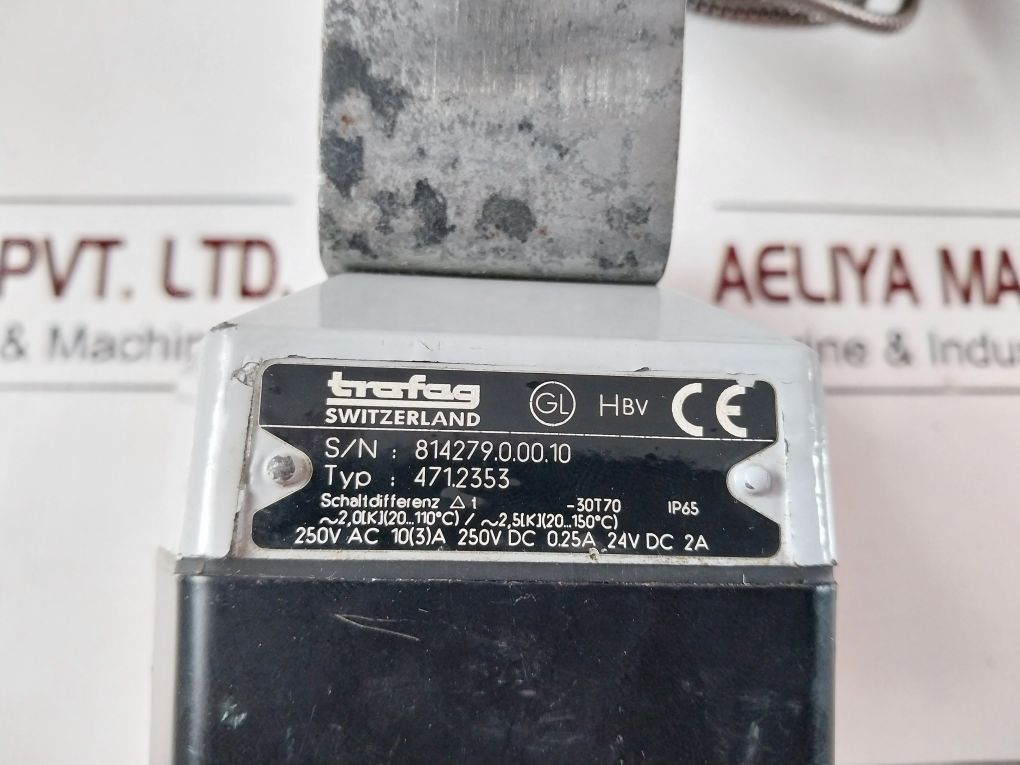 Trafag 471.2353 Pressure Switch Temperature Thermostat