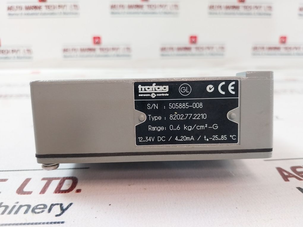Trafag 8202.77.2210 Pressure Transmitter 4-20Ma