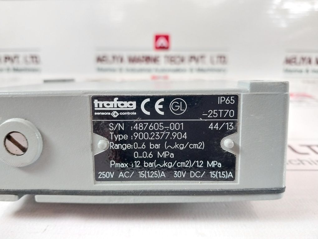 Trafag 900.2377.904 Pressure Switch Ip65 250V Ac