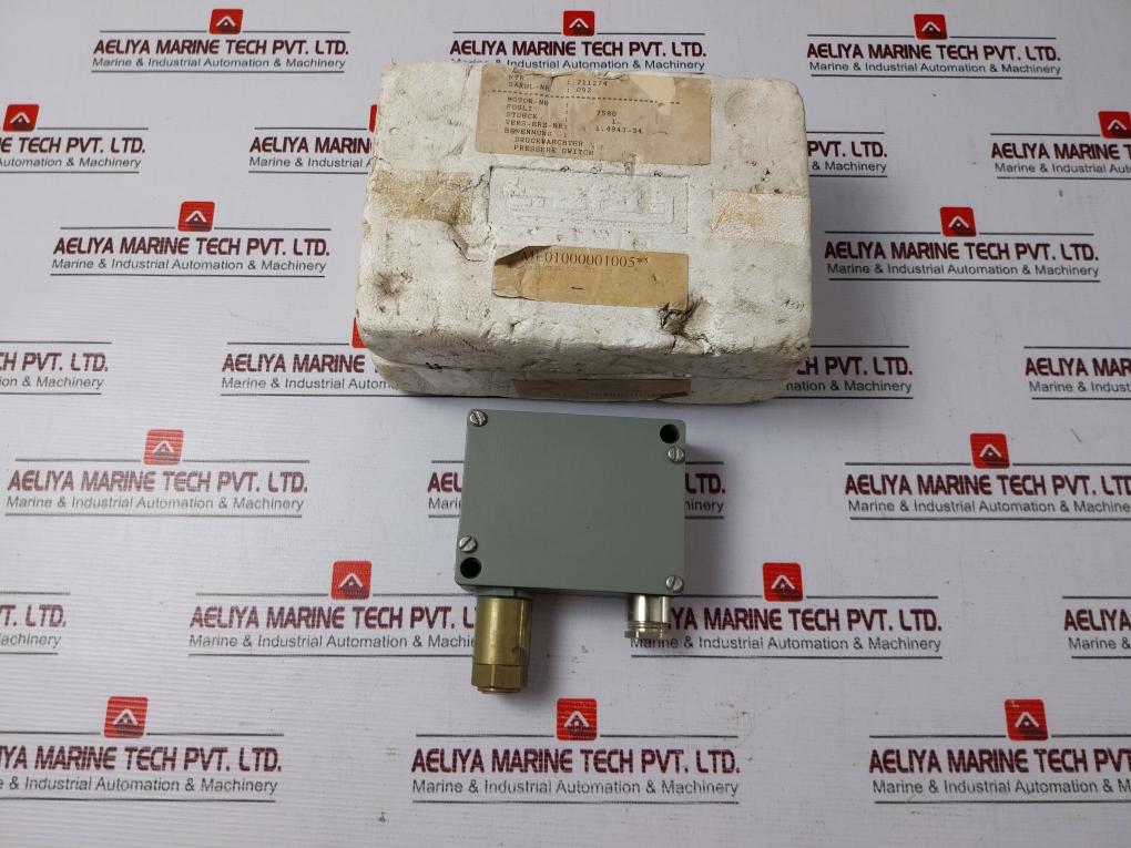 Trafag 904.2378.905 Pressure Switch 1-10 Bar Ip65 24Vdc