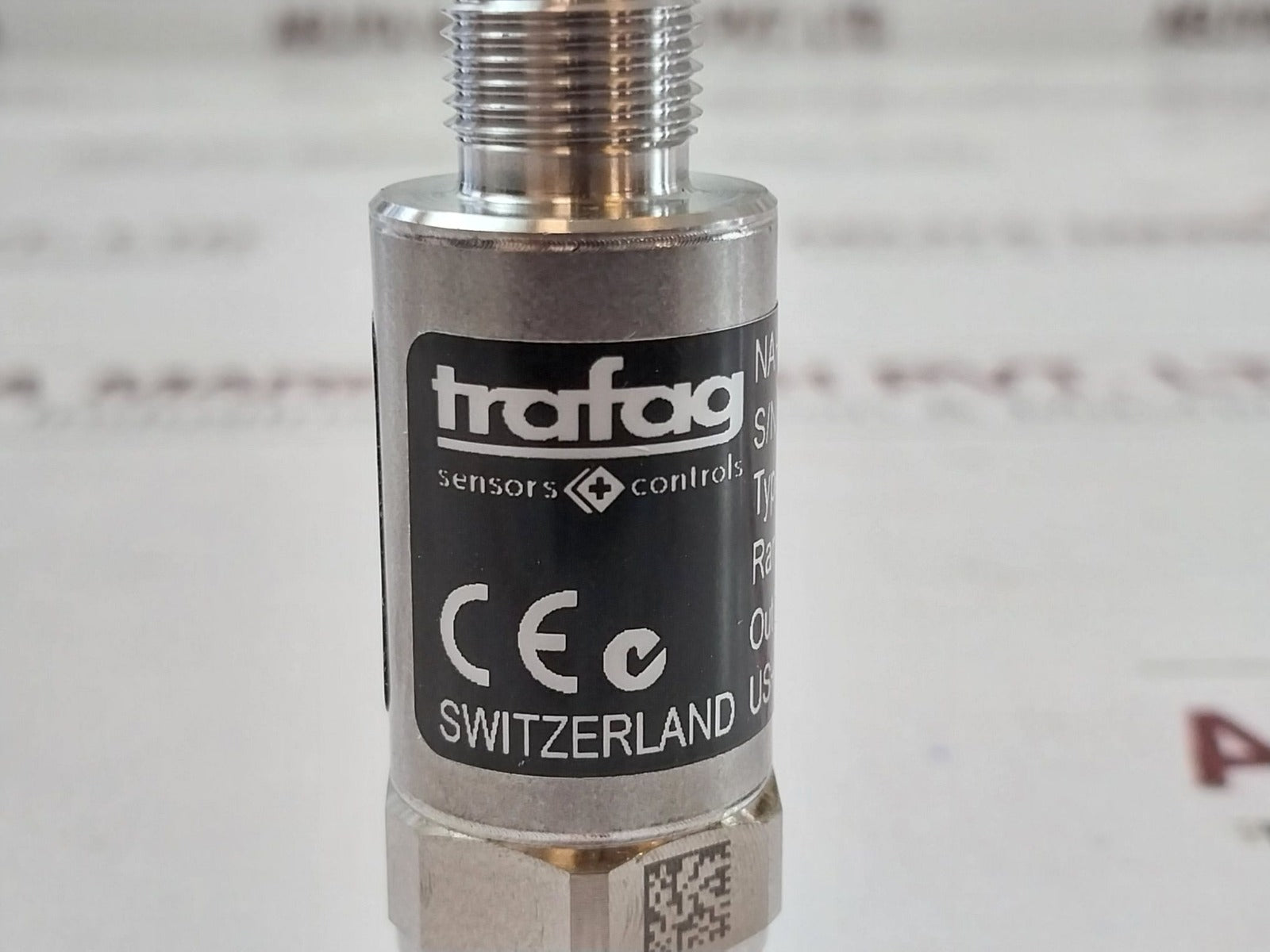 Trafag Nah10.0A Pressure Transmitter 0…10 Bar-g