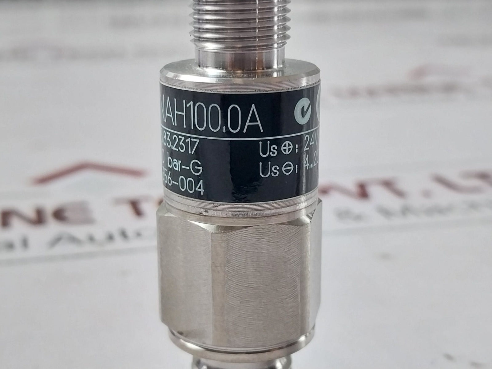 Trafag Nah100.0A Pressure Transmitter 8253.83.2317 0…100 Bar-g