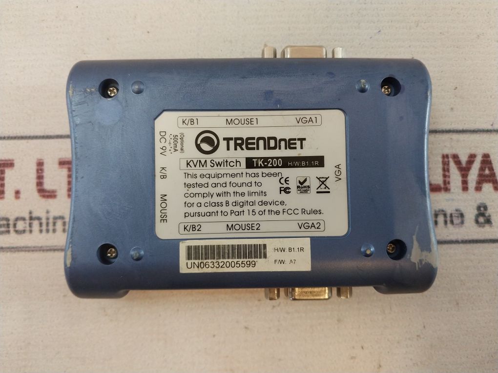 Trendnet Tk-200 Kvm Switch
