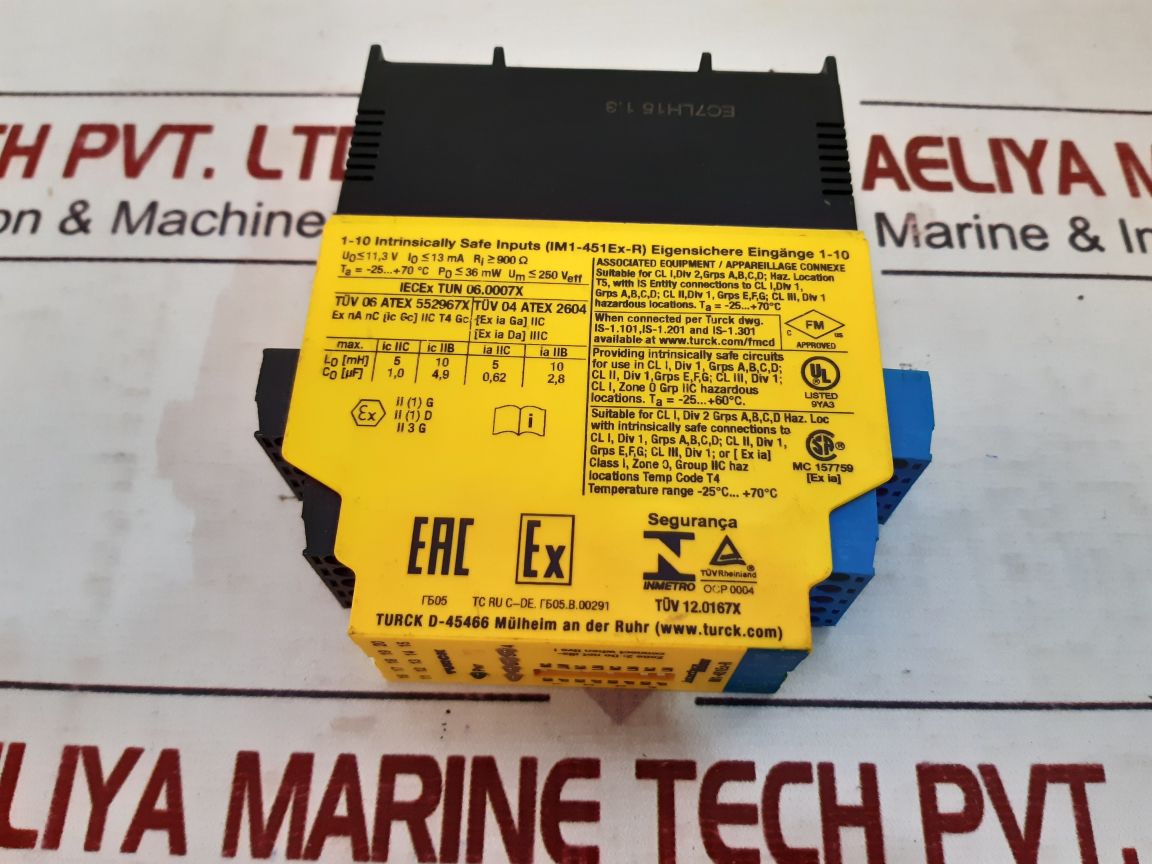 Turck im1-451ex-r switching amplifier