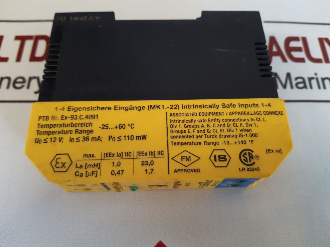 Turck Mk1-22Up-ex0/24Vdc Multi Modul