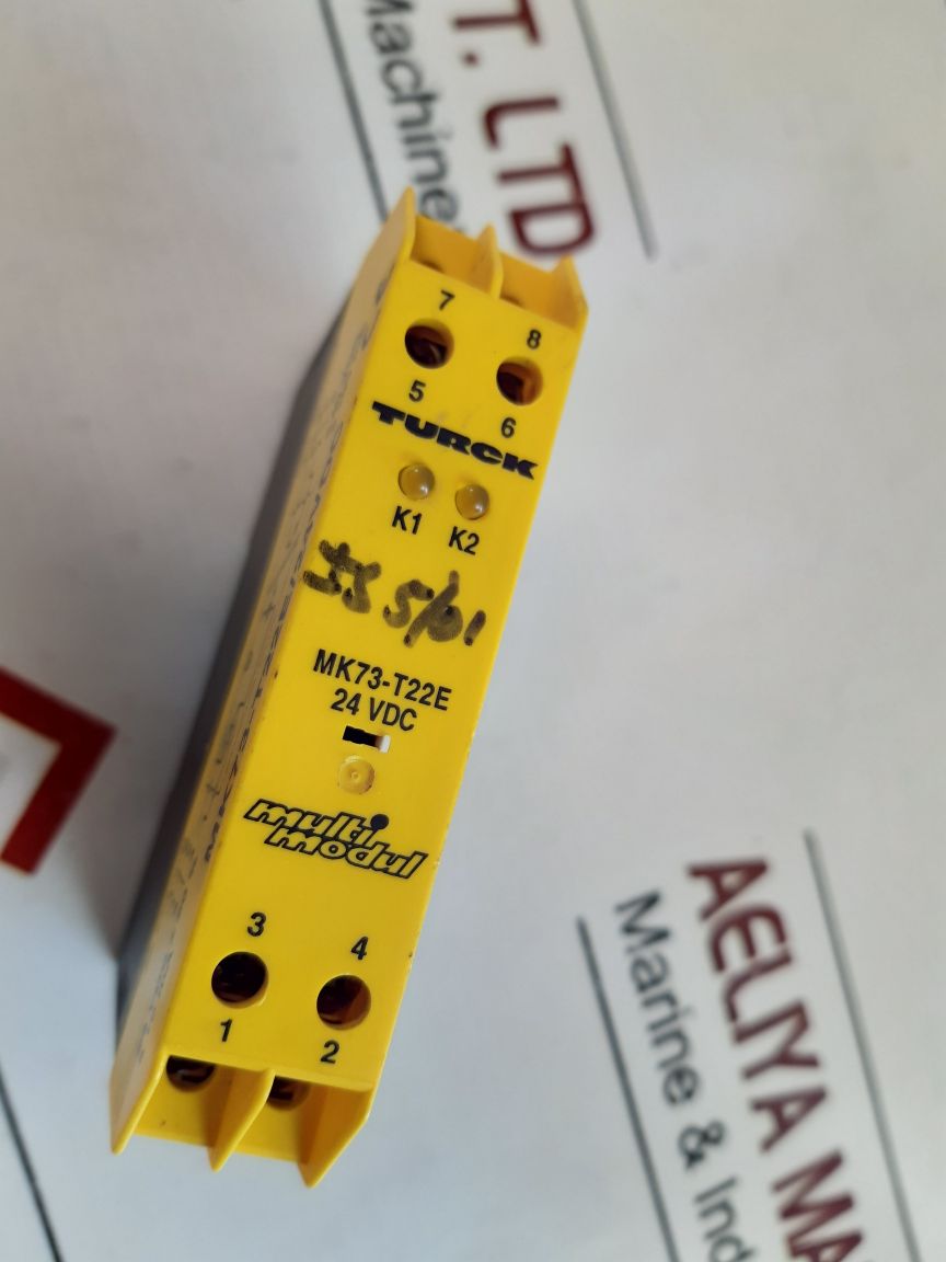 Turck Mk73-t22E/24Vdc Isolating Switching Amplifier
