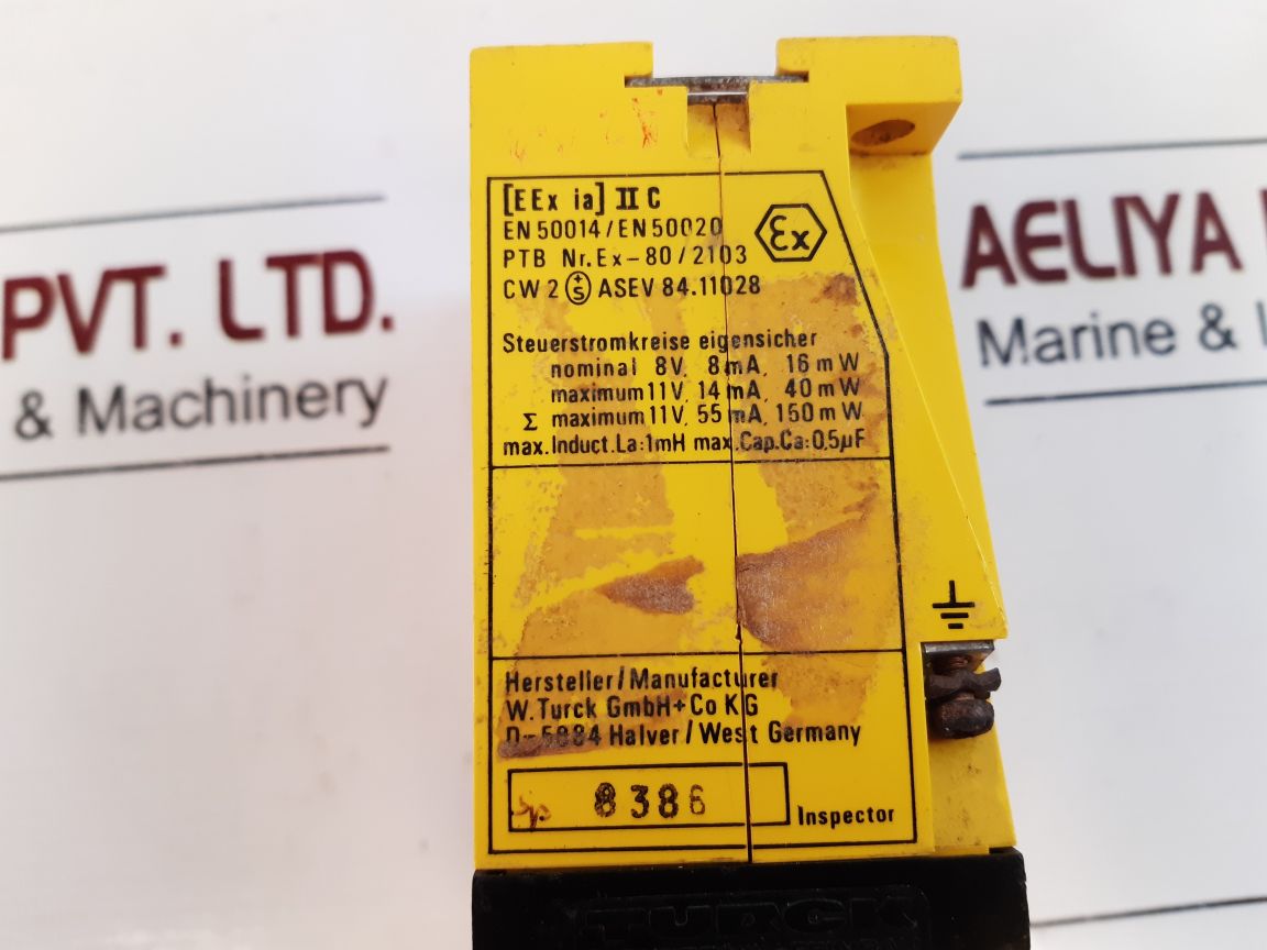 Turck Ms1-22 Ex Multi Safe Amplifier-relay Ms 1-22 Ex0-r 220 Vac