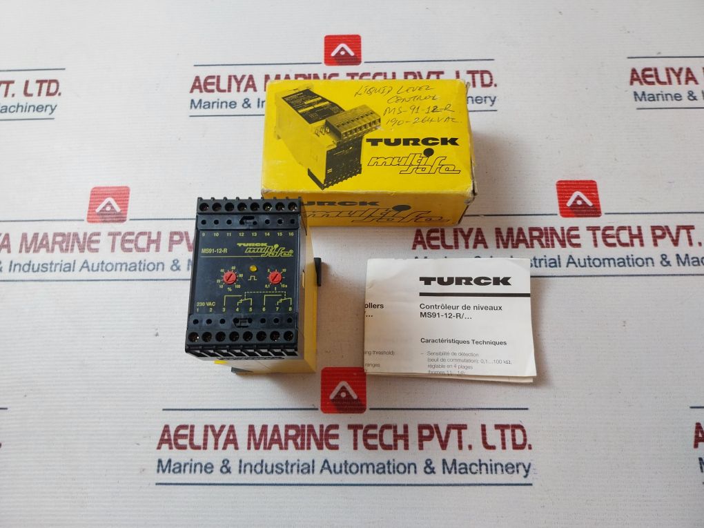 Turck Ms91-12-r Liquid Level Controller 230 Vac