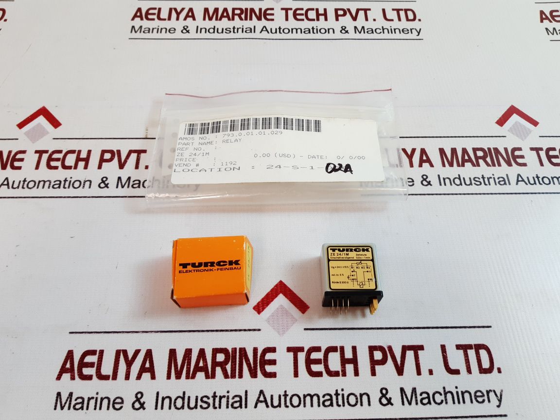 Turck Ze 24/1M Relay 0.5S-1Min.