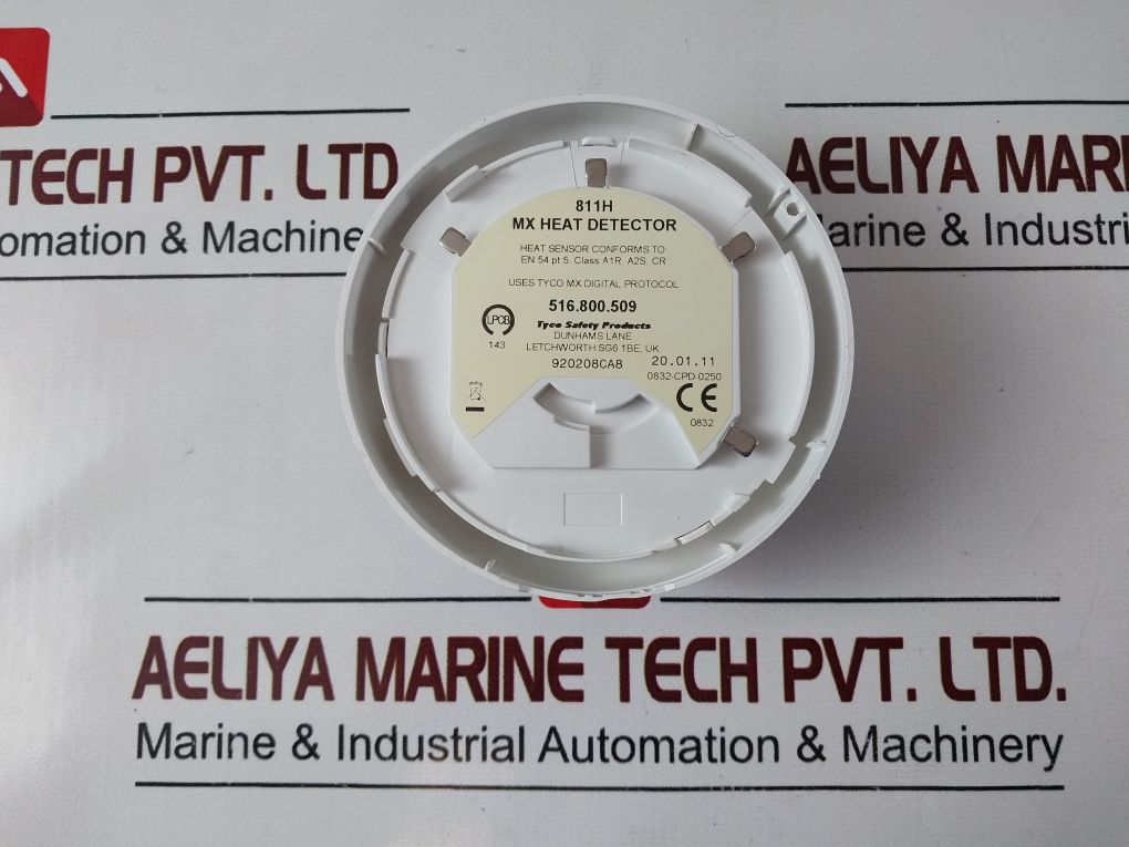 Tyco 811H Mx Heat Detector 516.800.509
