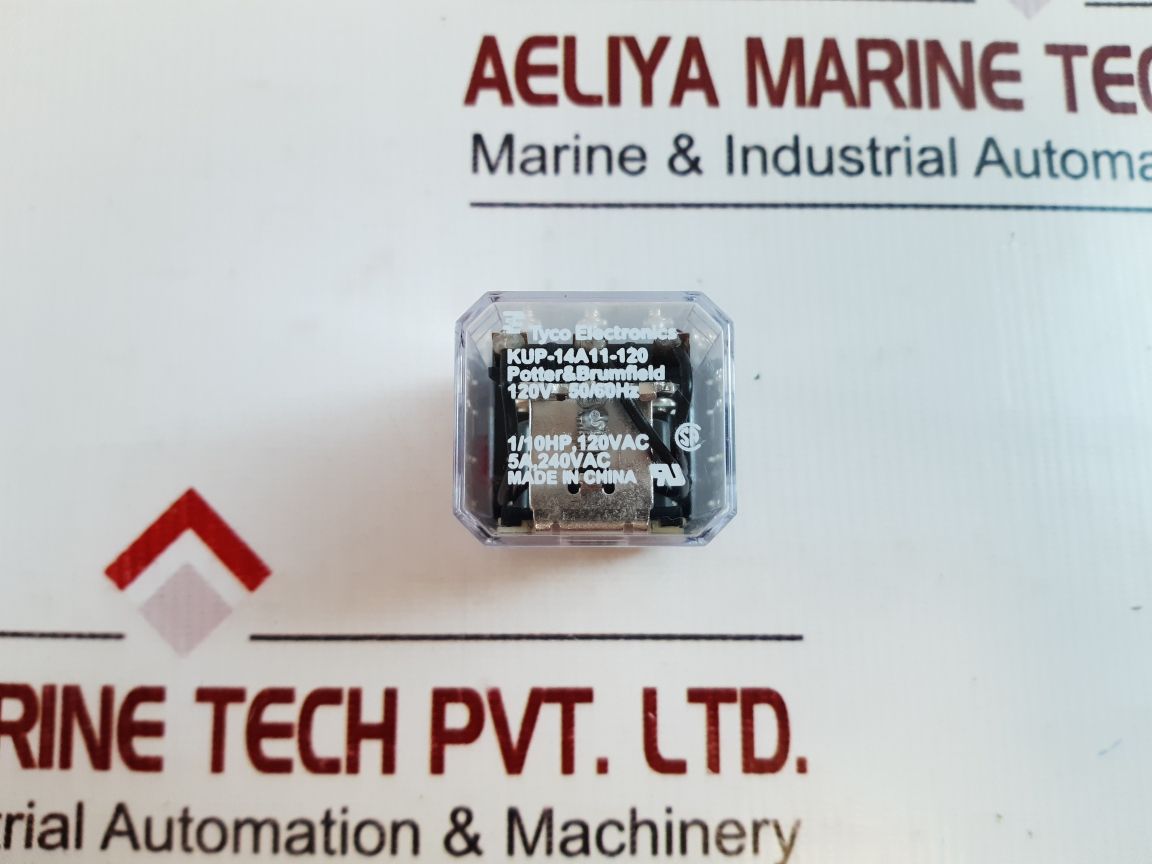 Set Of 4X Tyco/Potter & Brumfield Kup-14A11-120 Relay