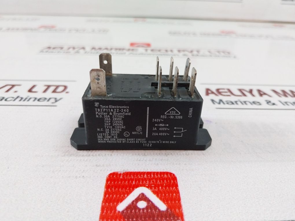 Tyco Electronics T92P11A22-240 Power Relay 3A 28Vdc