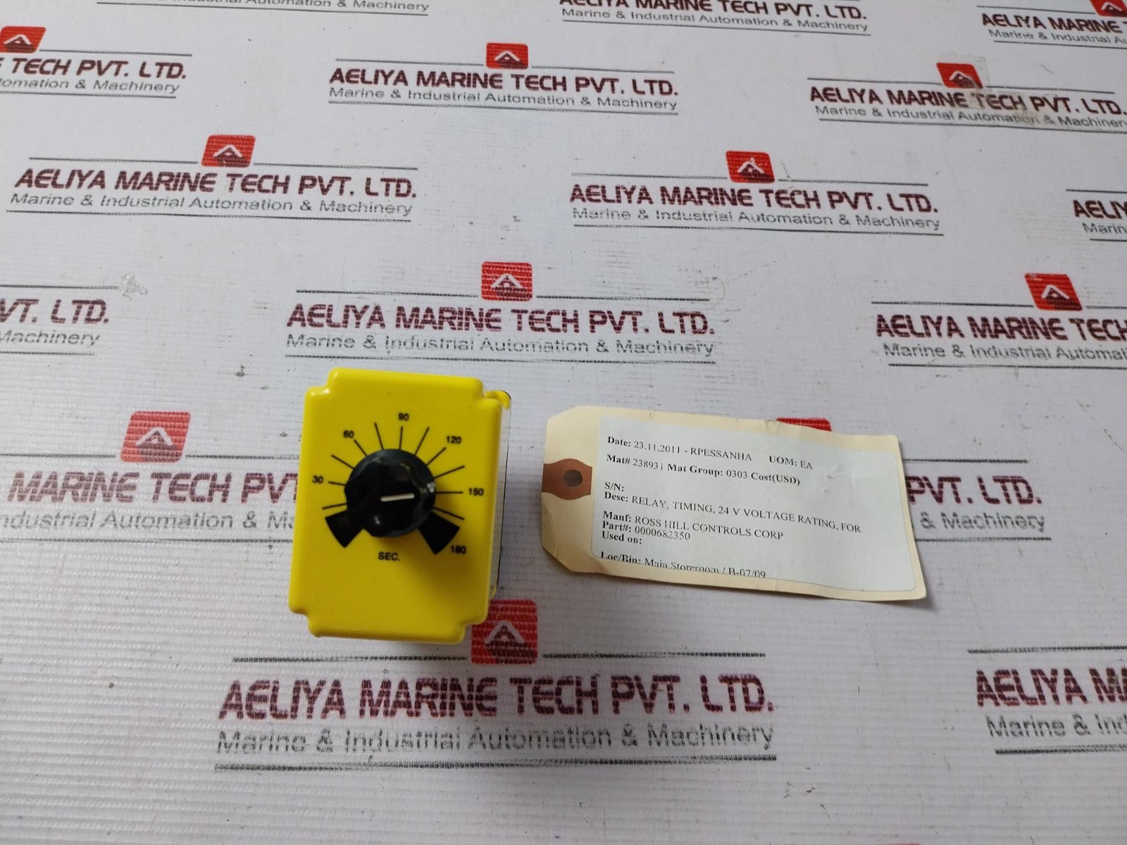 Tyco Potter & Brumfield Cdd-38-30008 Time Delay Relay 1.8 To 180 Sec