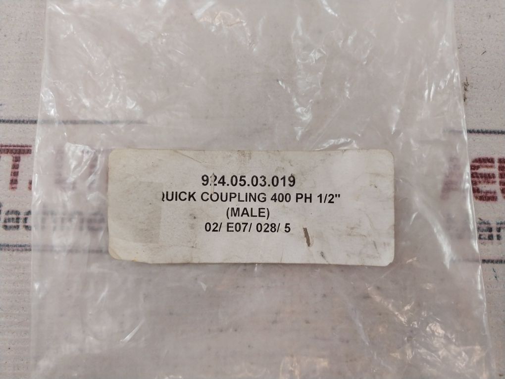 Unitor 400 Uph Quick Coupling 400 Ph 1/2" (Male)