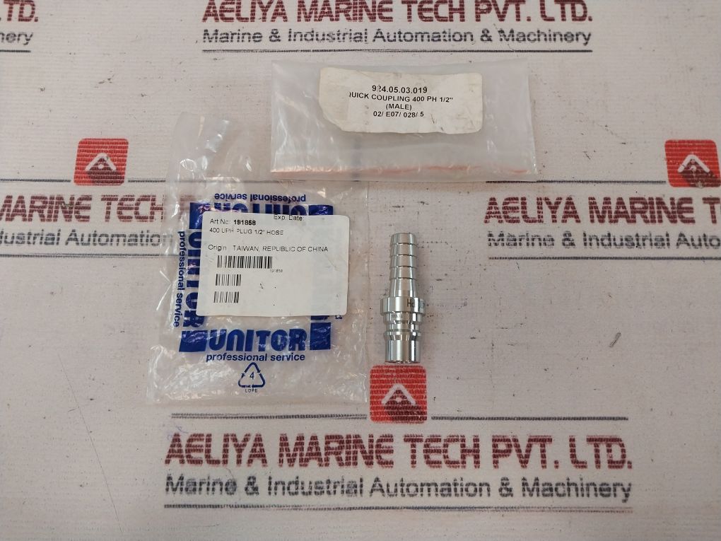 Unitor 400 Uph Quick Coupling 400 Ph 1/2" (Male)