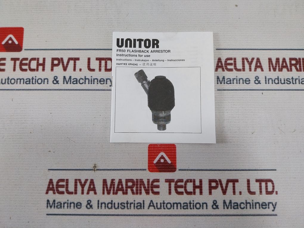 Unitor Fr50 Flashback Arrestor R 700 Plus Acetylene Pressure Regulator