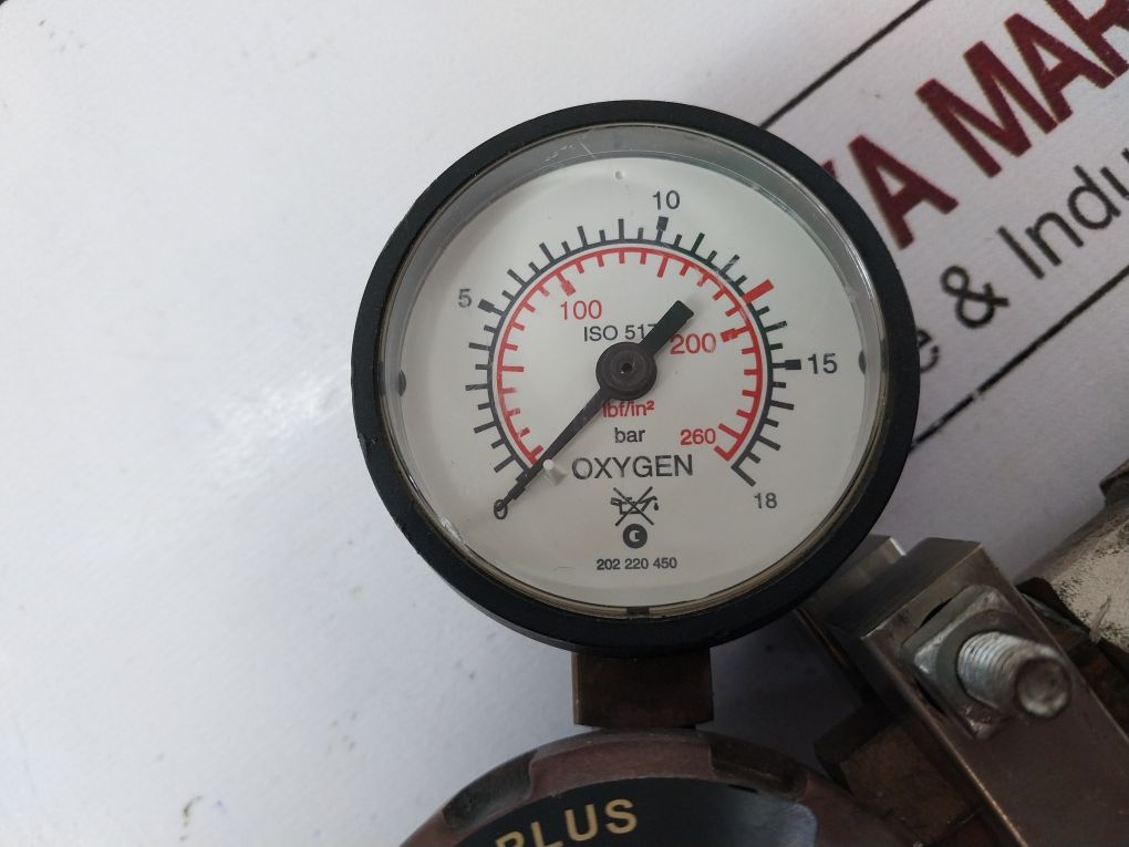 Unitor R700 Plus Pressure Regulator With Fr50 Flashback Arrester & Check Valve
